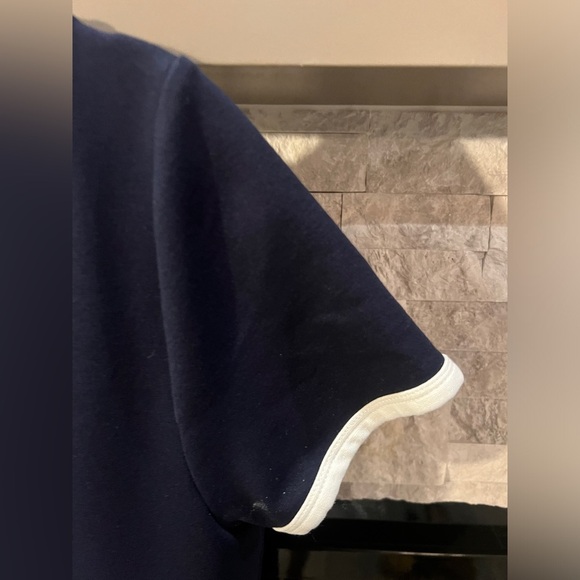 J Crew Blue plain drop waist dress size 10 - Picture 5 of 9